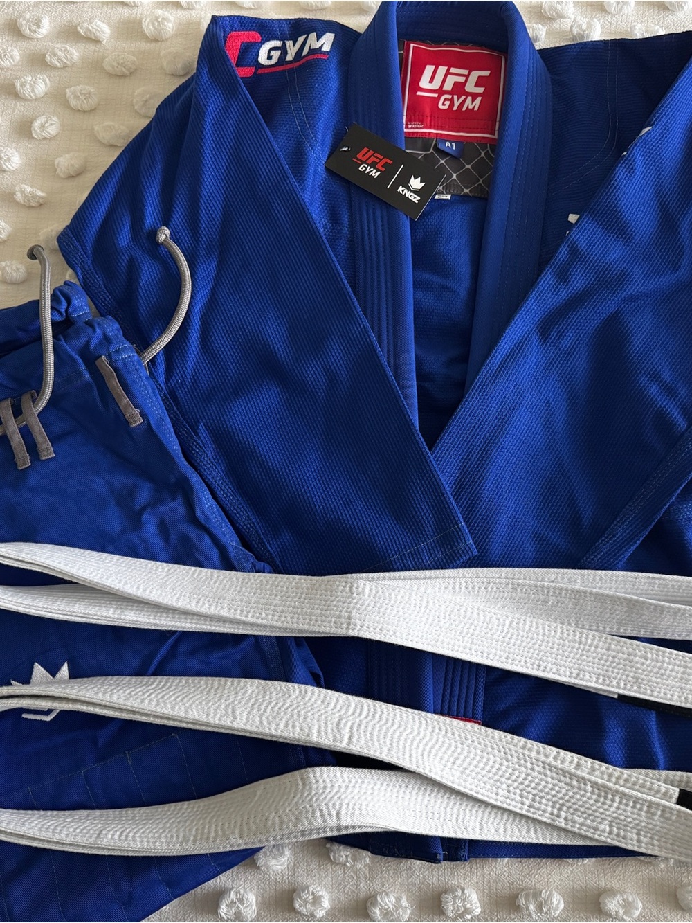 UFC Gym Branded Gi with belts